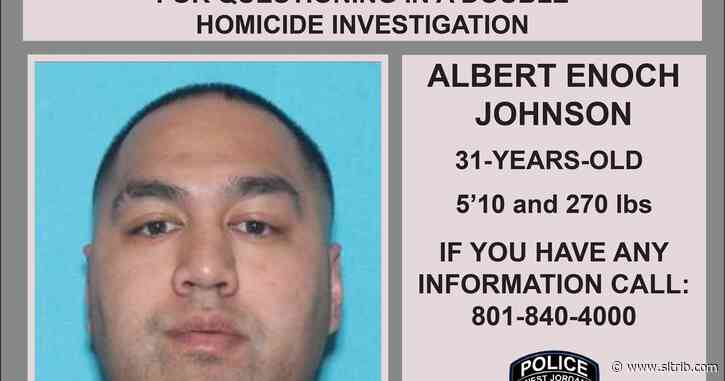 West Jordan police ask for help finding suspect in killing of a husband and wife. Suspect’s wife arrested for disposing of evidence.