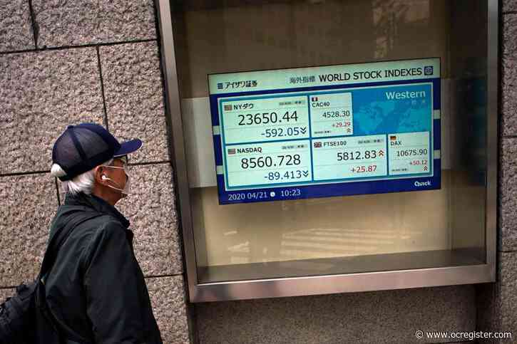 Oil prices keep crumbling, stocks around the world tumble