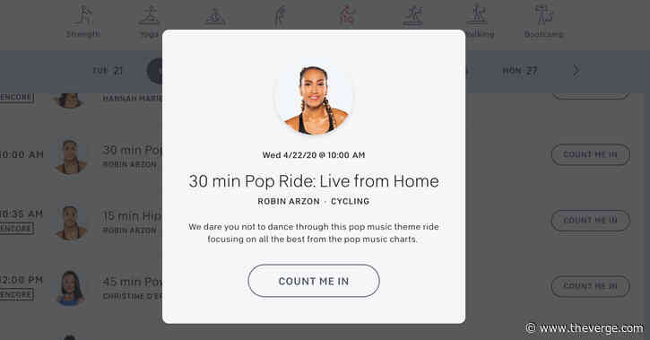Peloton will resume live-streaming from instructors’ homes after finally closing its studios