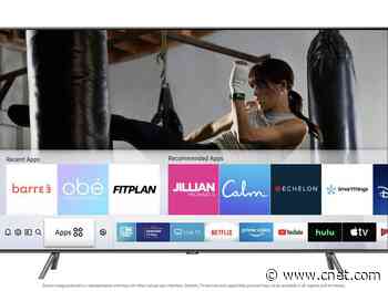 Samsung Smart TVs get 6 new fitness apps     - CNET