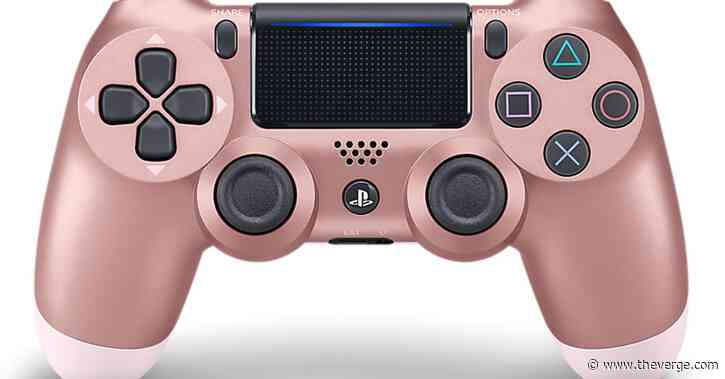 Sony’s brilliant rose gold PS4 controller is $20 off at GameStop