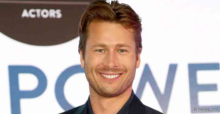 See Glen Powell Create a Texas Flag — with a Blowtorch! — as He Social Distances