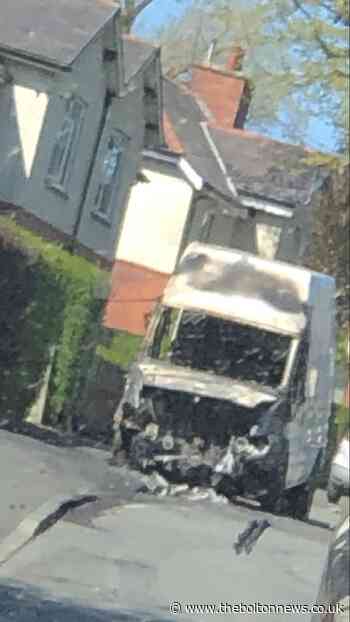 Vehicle fire in residential street in Horwich - The Bolton News