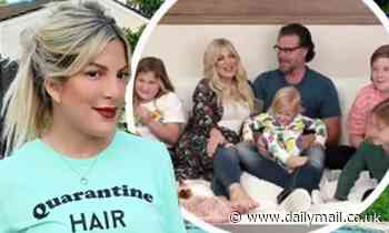 Tori Spelling reveals how she keeps her five kids entertained during self-isolation