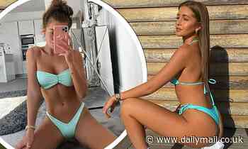 Love Island's Georgia Steel shares defiant bikini snap after SPLITTING  from fiancé Callum Izzard