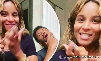 Ciara shares funny clip of Russell Wilson getting irritated by her vigorous nail filing