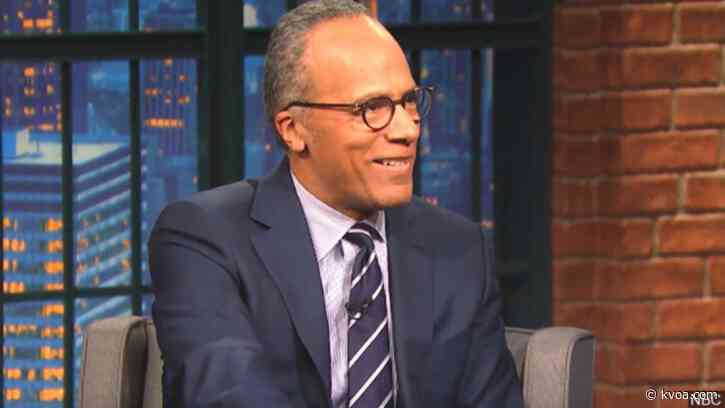 Lester Holt starts show for children about the coronavirus