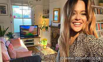 Inside Emily Atack's cosy new home as she soldiers on through lockdown alone