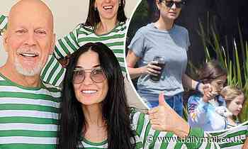 Bruce Willis' wife stayed in LA to await tests after young daughter stepped on NEEDLE