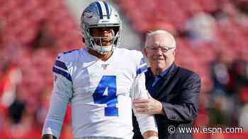 No time frame on Prescott deal, Jerry Jones says