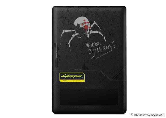 Seagate CyberPunk 2077 Special Edition Xbox Game Drive unveiled