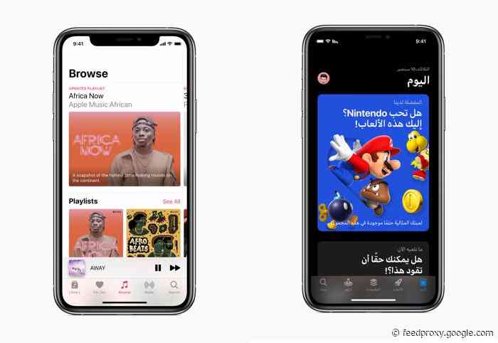 Apple launches App Store, Apple Music, Arcade, Podcasts in more countries
