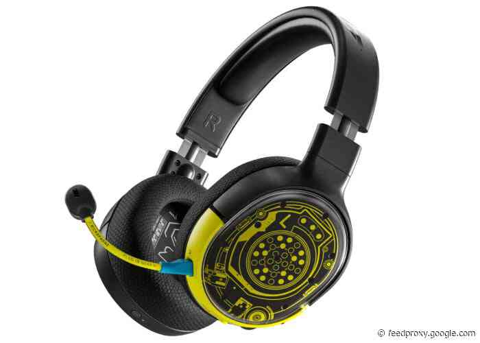SteelSeries Limited Edition Cyberpunk 2077 gaming headsets