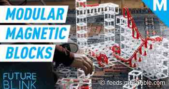 Build a marble roller coaster with these modular magnetic blocks — Future Blink