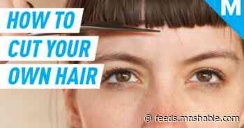 Here's how to cut your hair at home