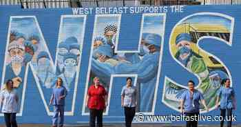 West Belfast mural for NHS heroes complete - this is what our health staff thought - Belfast Live