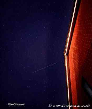Readers capture pictures of Starlink satellites constellation above St Helens - St Helens Star