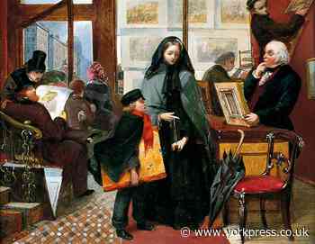 'Nameless and friendless': this study of a Victorian woman artist being humiliated hangs in York Art Gallery