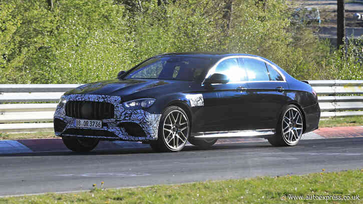 Facelifted Mercedes-AMG E 63 spotted testing at the ‘Ring