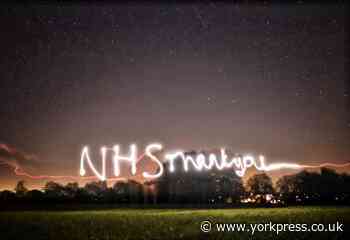 Torchlight tribute to York NHS key workers from talented young photographer