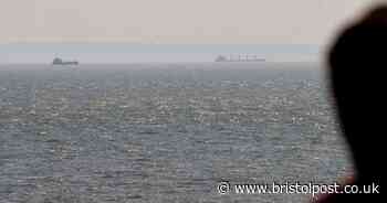 Mystery over six massive ships spotted in Bristol Channel