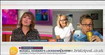 Russell Howard hits back at critics after drinking cider on TV at 9am