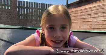 Girl, 7, raises thousands for NHS from trampoline bounce-a-thon
