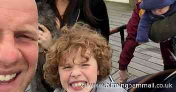 Watch family whose holiday is in jeopardy recreate trip in house and garden