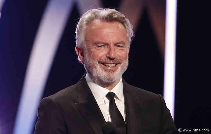 Sam Neill performs ukulele cover of ‘Uptown Funk’ from self-isolation