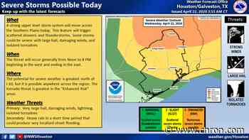 Wednesday storms make way for pleasant weather in Houston