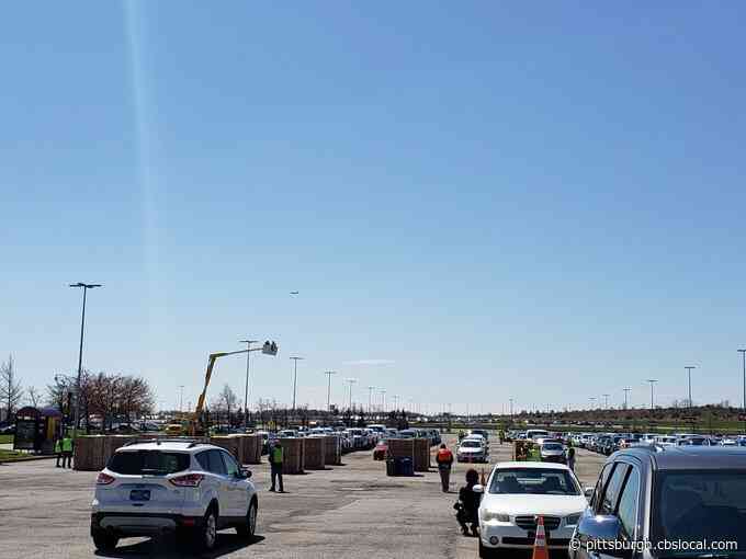 Coronavirus In Pittsburgh: 1,500 Vehicles Expected At Food Bank Distribution At Pittsburgh International Airport