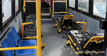 Toronto is using repurposed TTC buses to transport patients during the pandemic - blogTO