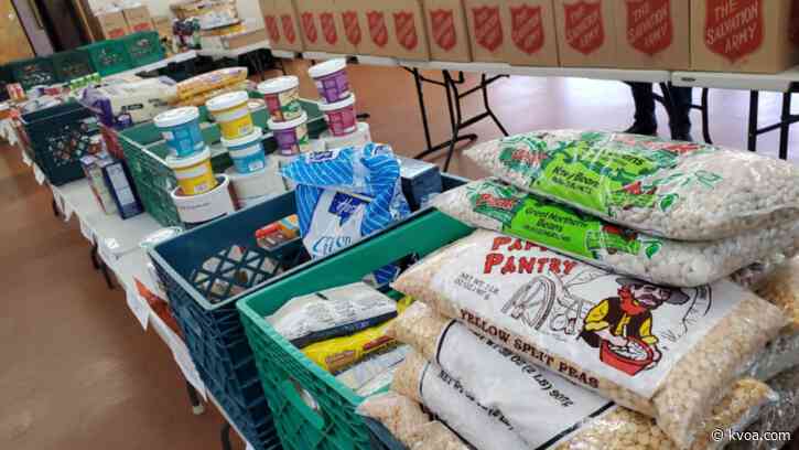 Salvation Army Tucson distributes care packages to unemployed community members