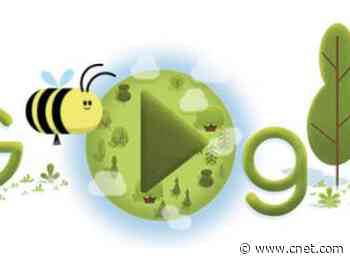 Interactive Earth Day 2020 Google Doodle gets sweet on bees     - CNET