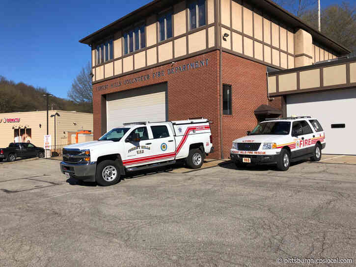 Coronavirus In Pittsburgh: Fire Trucks, Ambulances Get Deep Cleaning In Forest Hills