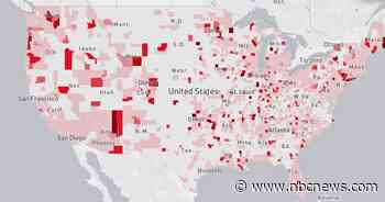 Facebook releases county-by-county maps showing people reporting COVID-19 symptoms