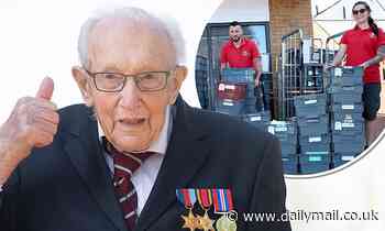 Captain Tom Moore urges fans to 'donate their generous gifts to a local care home'