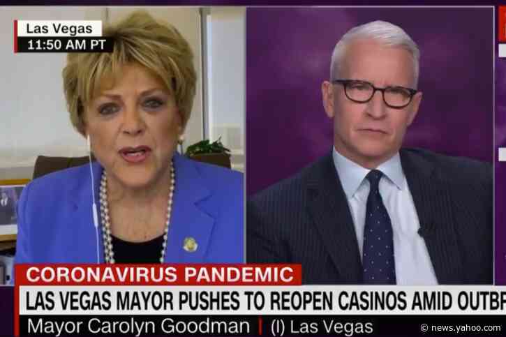 Las Vegas mayor leaves CNN's Anderson Cooper baffled while pushing for reopening