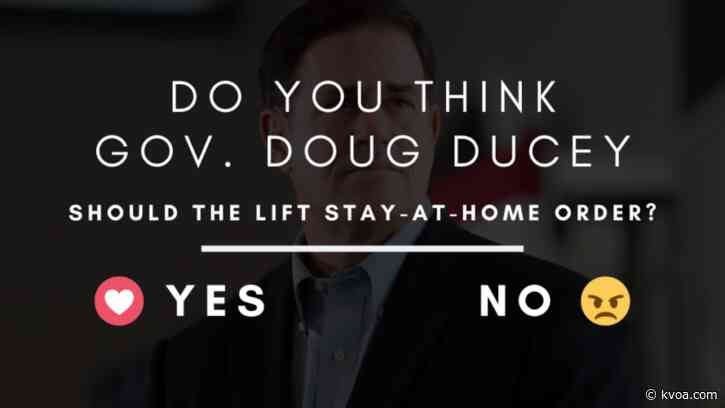 Gov. Ducey not ready to end virus stay at home order