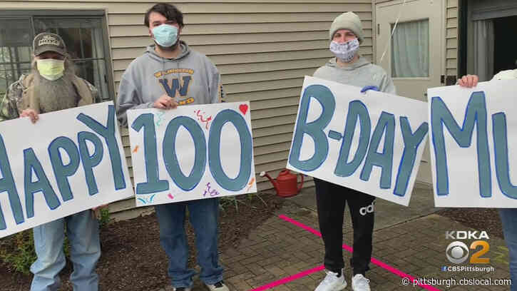 ‘Best Grandma Ever’: Coronavirus Closures Don’t Stop Family From Holding 100th Birthday Party For Pittsburgh Woman At Nursing Home