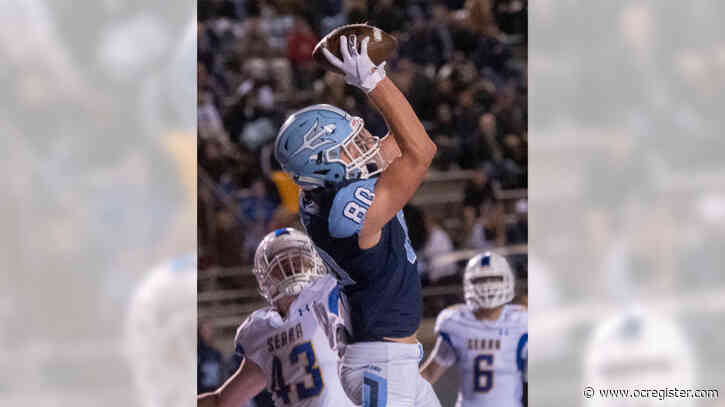 Corona del Mar tight end Scott Giuliano finds his ideal combination at Harvard