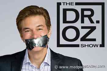 CDC Recommends Dr. Oz Wear 'Duct Tape Mask'