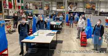 Nissan team to make protective aprons for the NHS