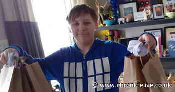 Inspirational Peterlee boy delivers 1,000th coronavirus survival pack