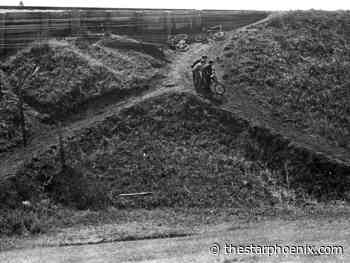 Throwback Thursday: Bicycles up a hill