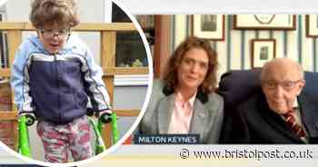 Bristol boy Frank praised by Carol Vorderman and Captain Tom on GMB