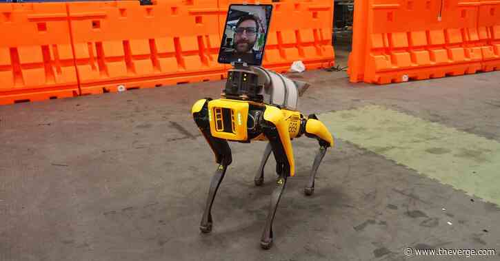 Boston Dynamics’ Spot robot is helping hospitals remotely treat coronavirus patients