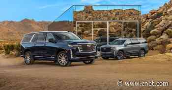2021 Cadillac Escalade ESV shows face, goes on sale this fall     - CNET