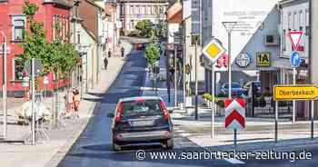 Freie Fahrt in der Rathausstraße in Bexbach - Saarbrücker Zeitung