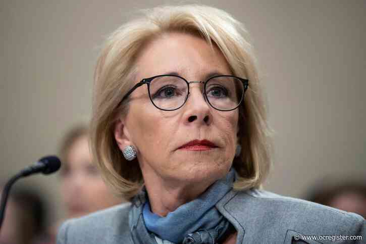 DeVos excludes DACA recipients, foreign students from virus rescue grants